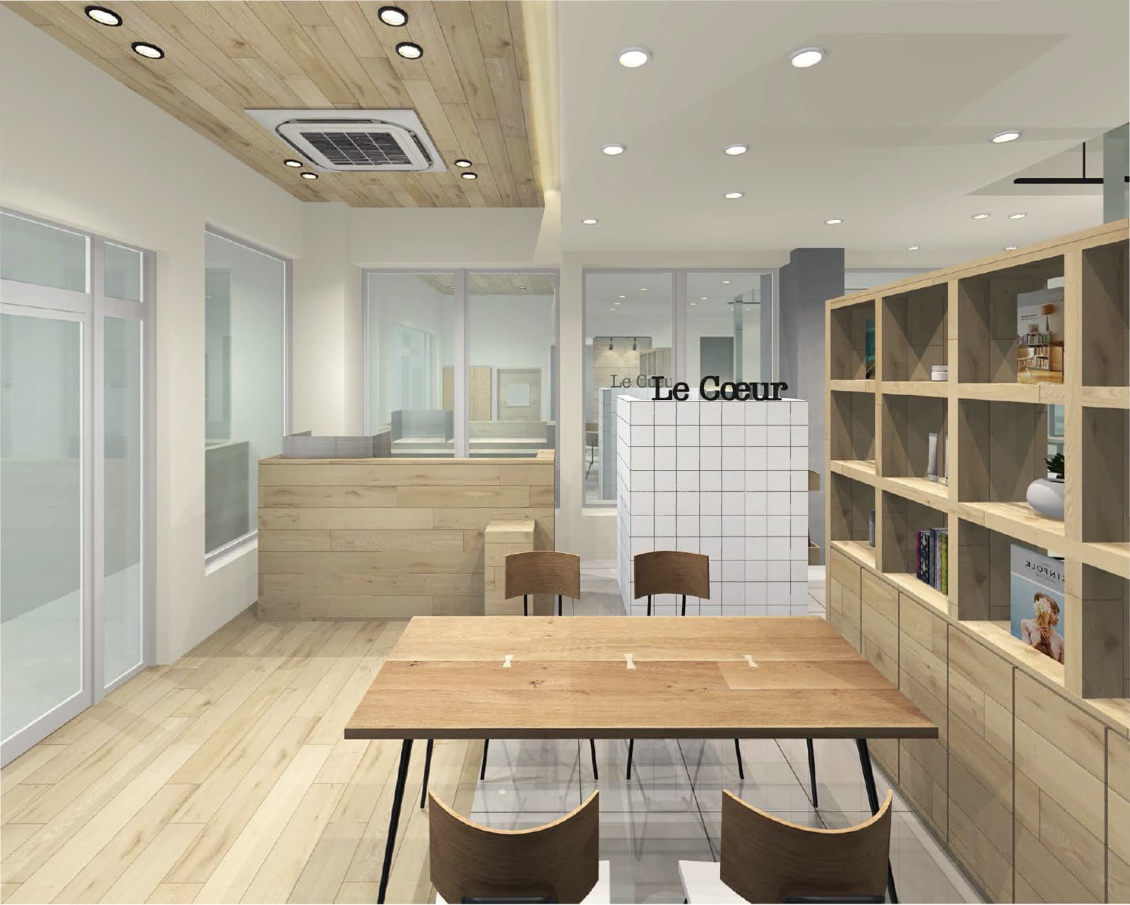 Le Coeur HAIR&BEAUTY柏崎店店舗写真1